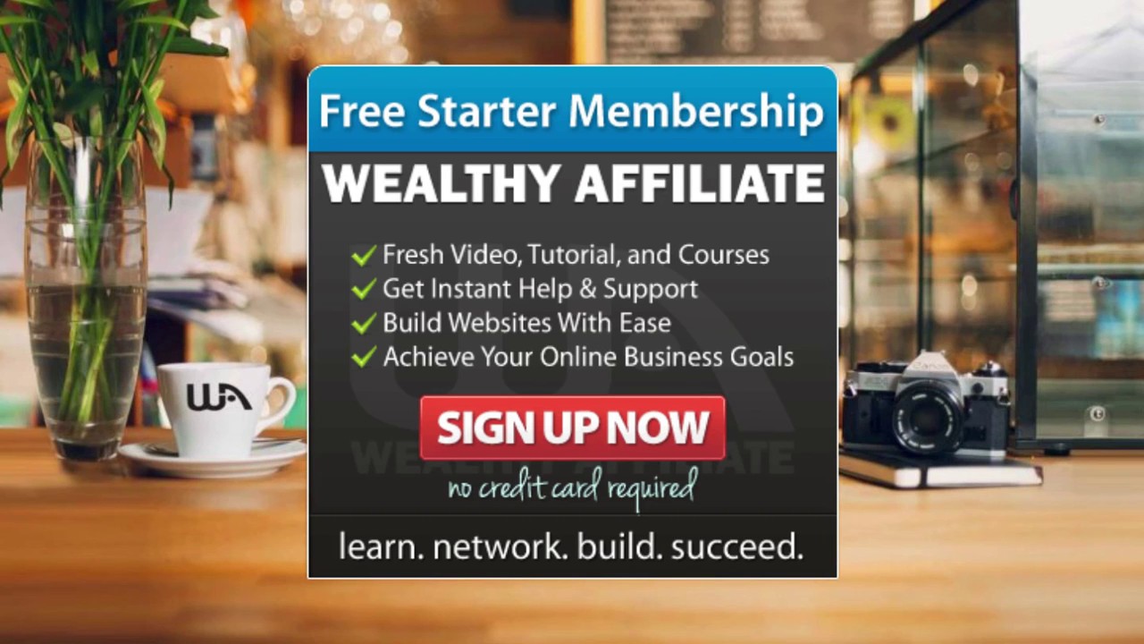Wealthy Affiliate Free Membership